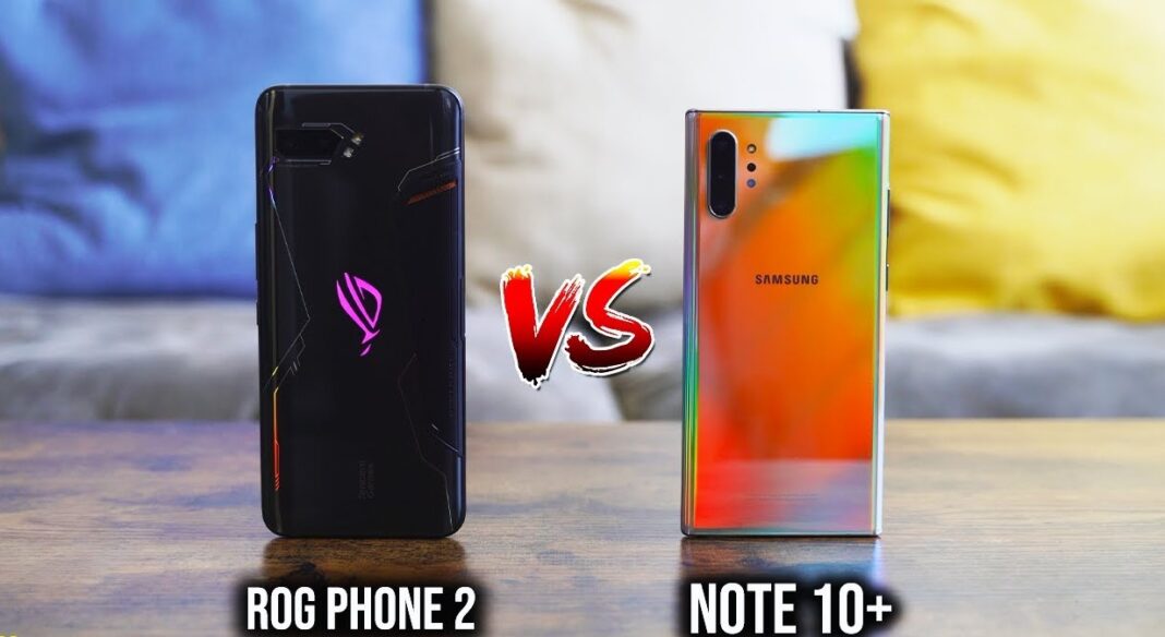 rog phone 2 vs note 10 plus