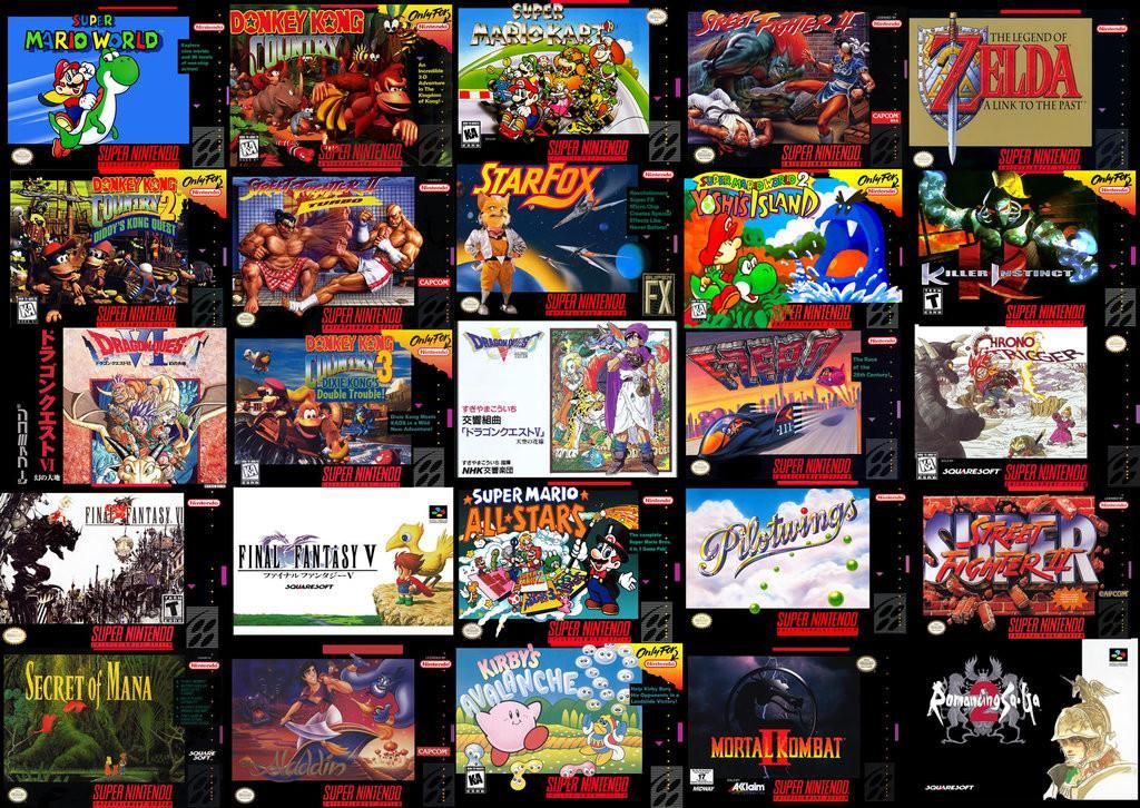 10 Best Selling Super Nintendo's games of All Time