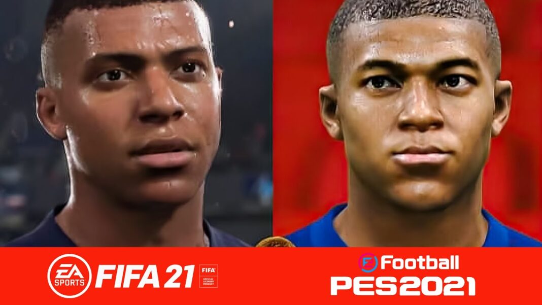 FIFA 21 and PES 2021