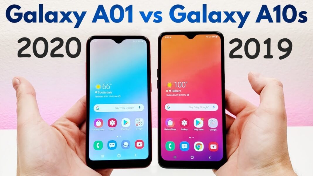 Galaxy A01 vs Galaxy A10S