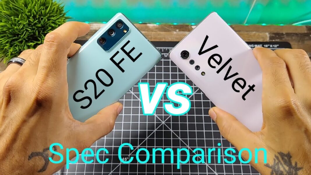 Samsung Galaxy S20 FE vs LG Velvet