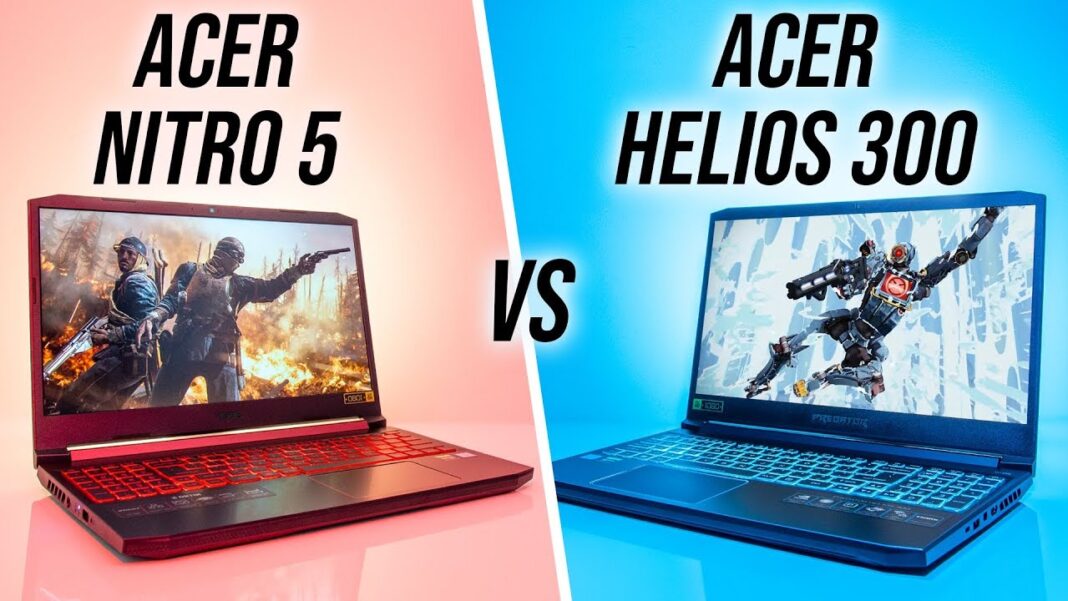 Acer Aspire Nitro 5 vs Predator Helios 300