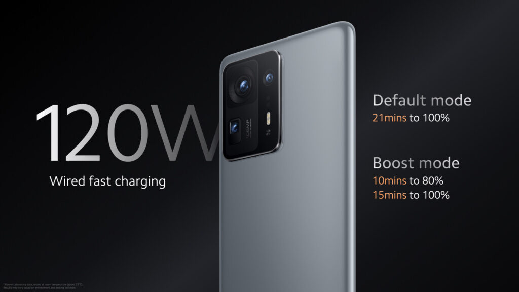 Xiaomi Mi MIX 4 charging