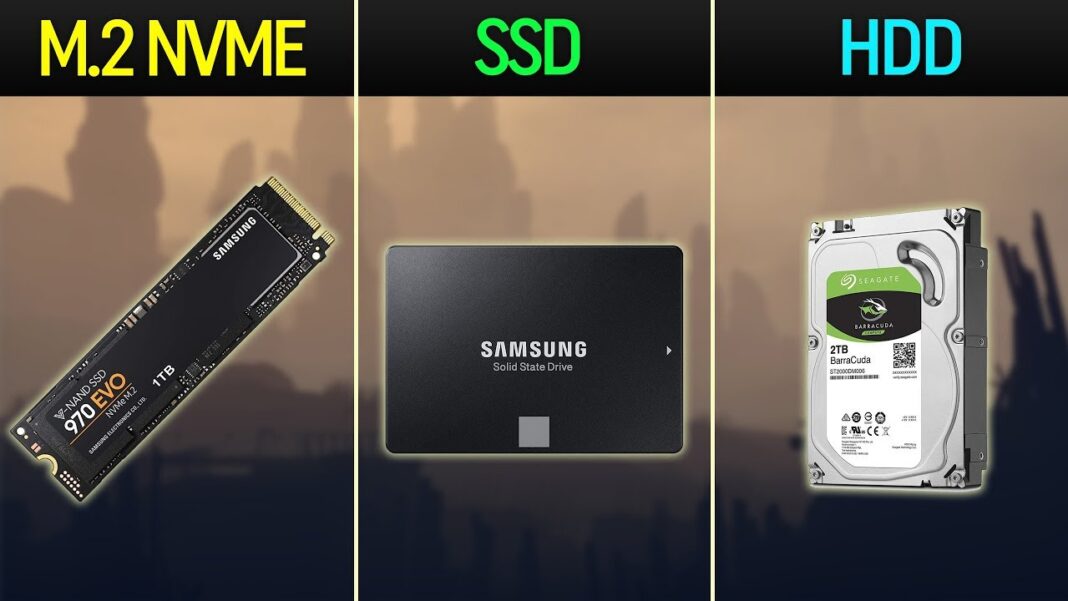 HDD, SSD, or M.2 NVME
