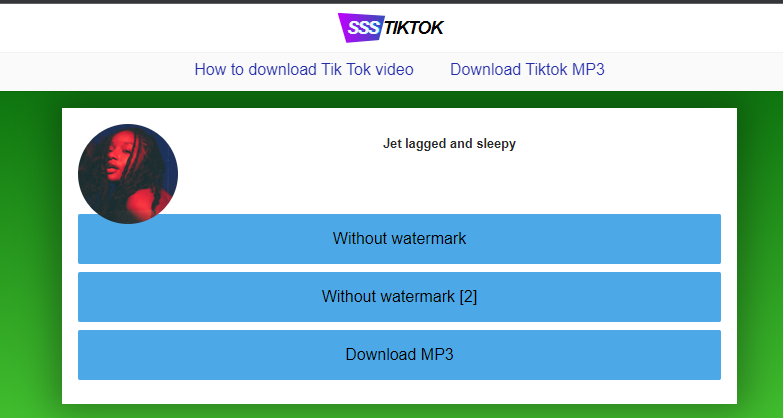 TikTok MP3 video